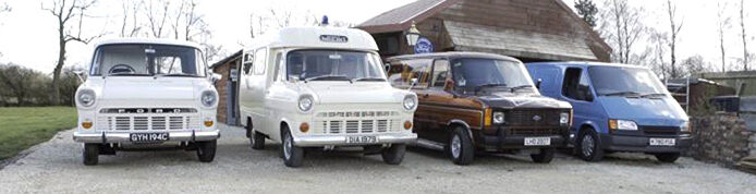 History of the Ford Transit Van from 1965 to 2019