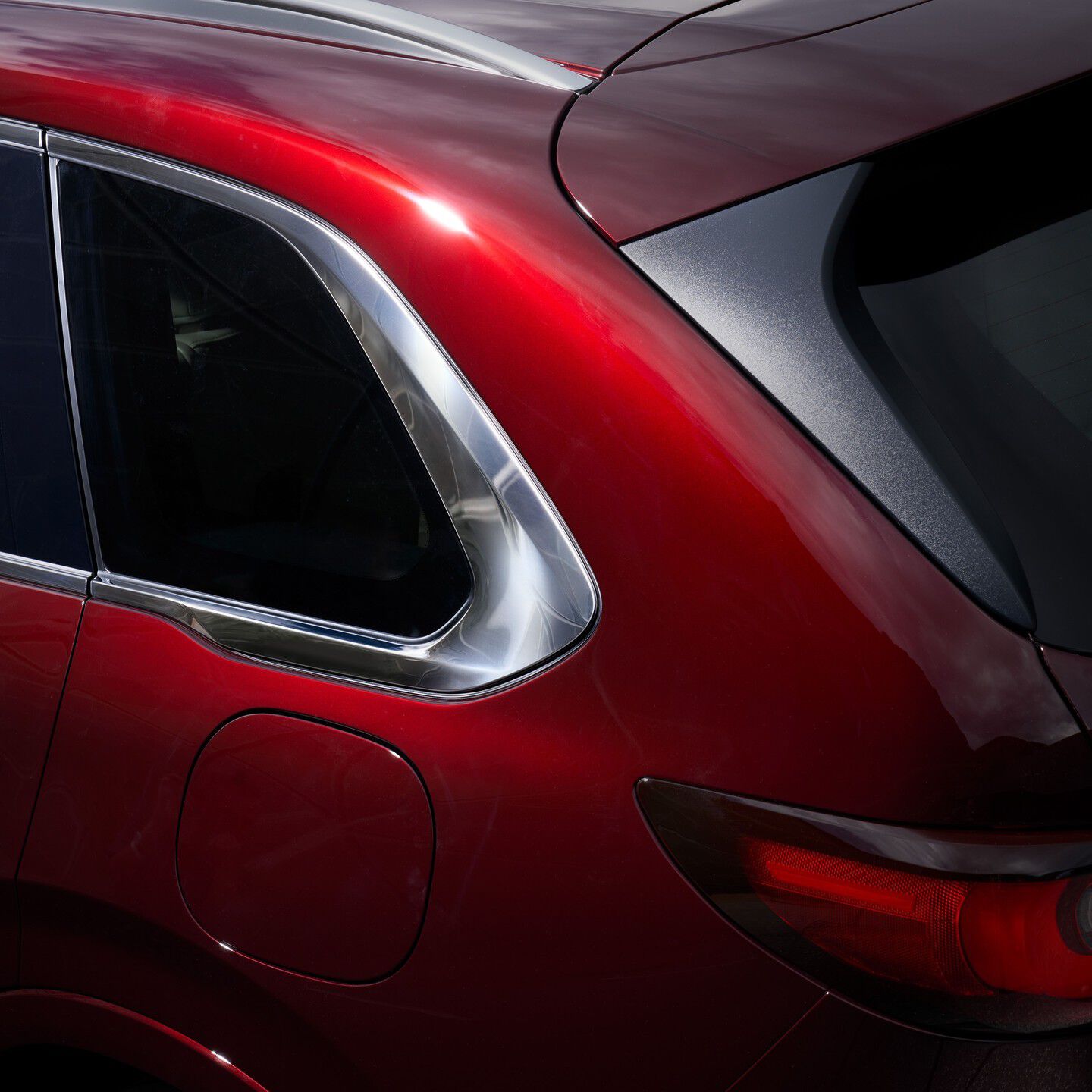 The Rear Quarter of the All new Mazda CX-80