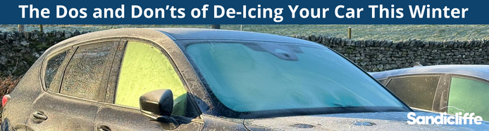Easy solution to de-ice your windshield 