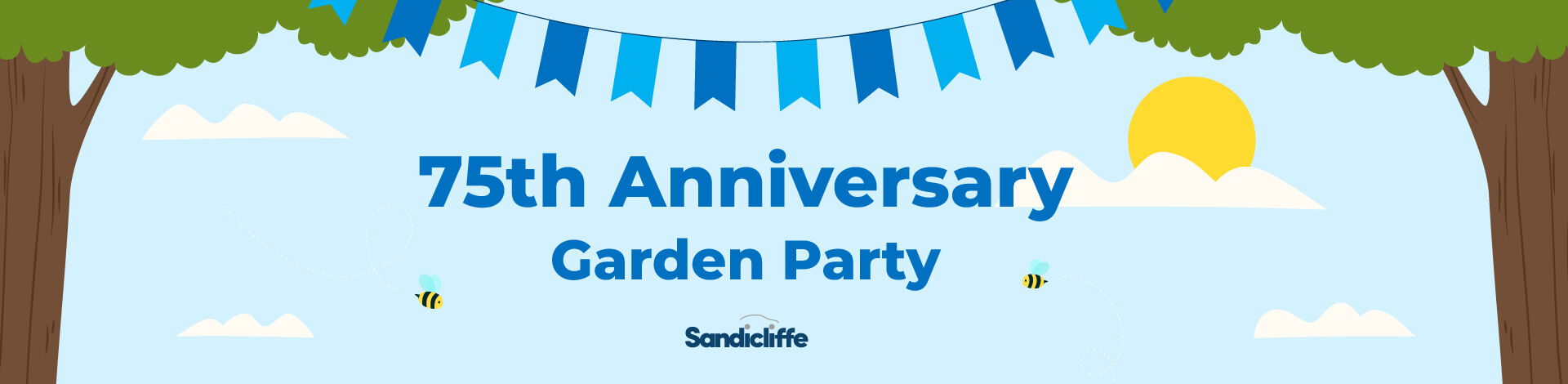 Sandicliffe-75-Anniversary Banner